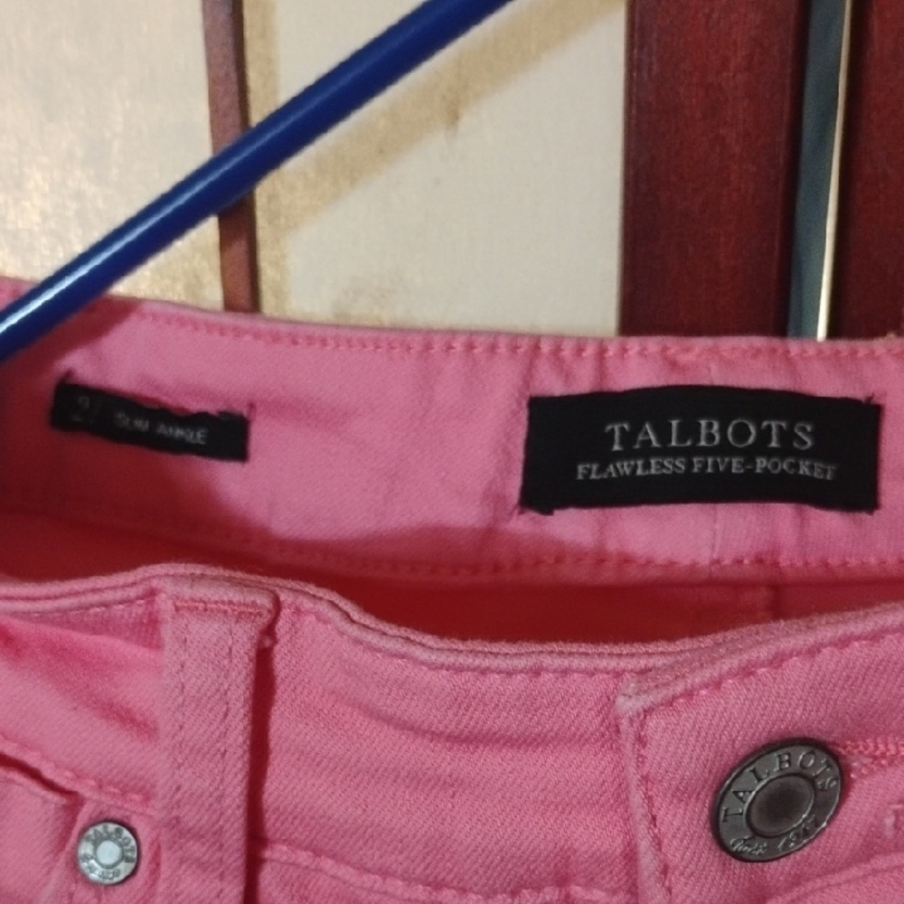 Talbots Flawless Pink Pants - Picture 2 of 5